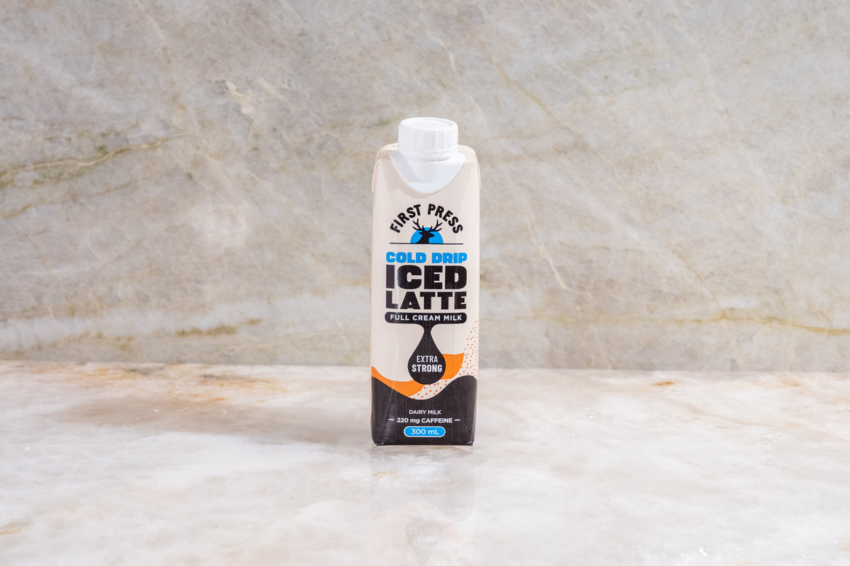 First Press Extra Strong Iced Latte
