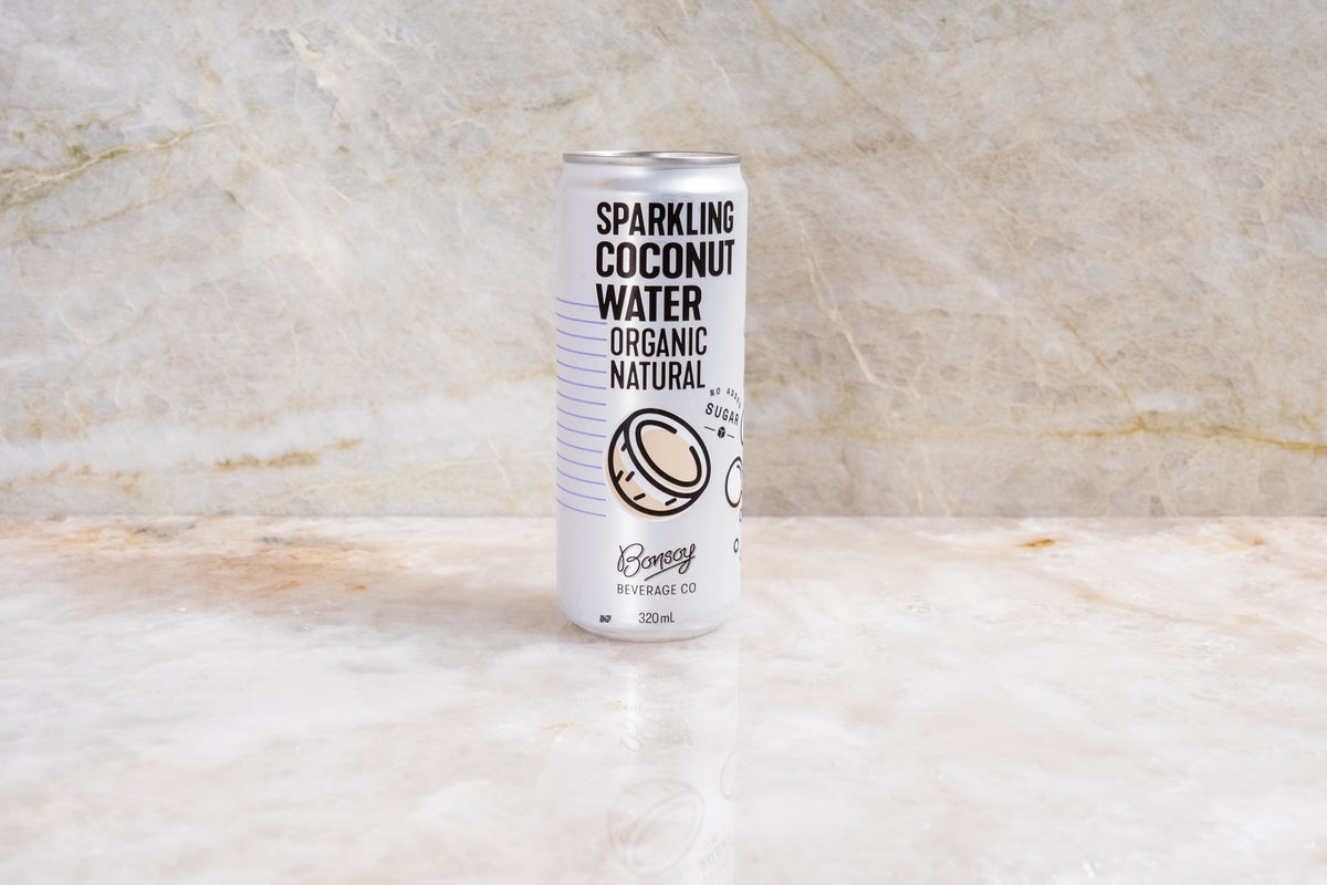 Bonsoy Sparkling Coconut Water Natural